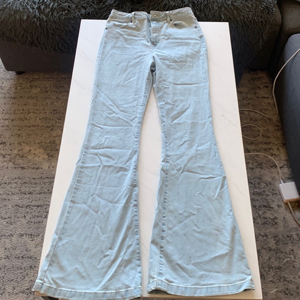 Flare jeans (super stretchy, so comfy) size 28